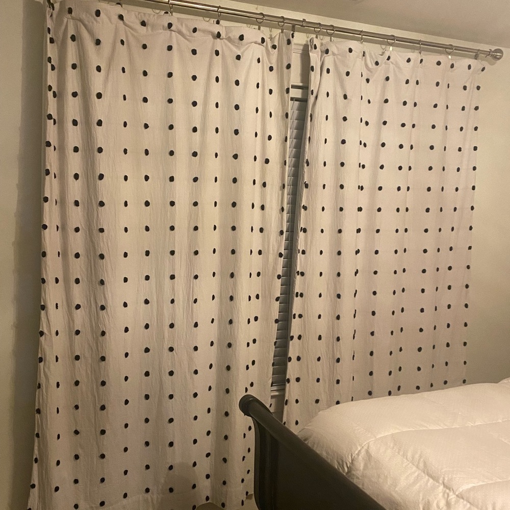 Pottery Barn Teen blackout curtains